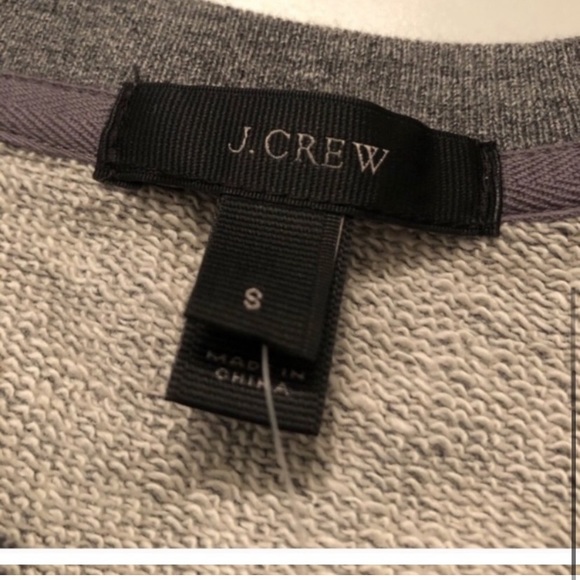 J Crew Ruffle Hem Gray Pullover Sweater ❤️Offers - Picture 8 of 8